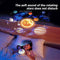 360 Degree Rotating LED Projector Night Light Music Ceiling Galaxy Star Sky Lamp