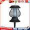 2* Mosquito Killer Solar LED Lamp Outdoor Waterproof Garden Insect Trap