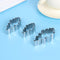 3pcs Stainless Steel Petals Shape Fondant Cake Mold Cookie Cutter Tools