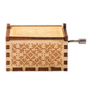 A Letter to My Daughter Hand-cranked Wooden Music Box Melody Musical Gifts Newly