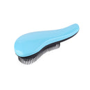 Hair Comb Detangle Hairbrush Massage Brush Curly Styling Tool (Light Blue)