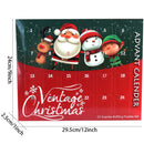 Metal Wire Puzzle Toys Advent Calendar Christmas Countdown Calendar Gift Box Set