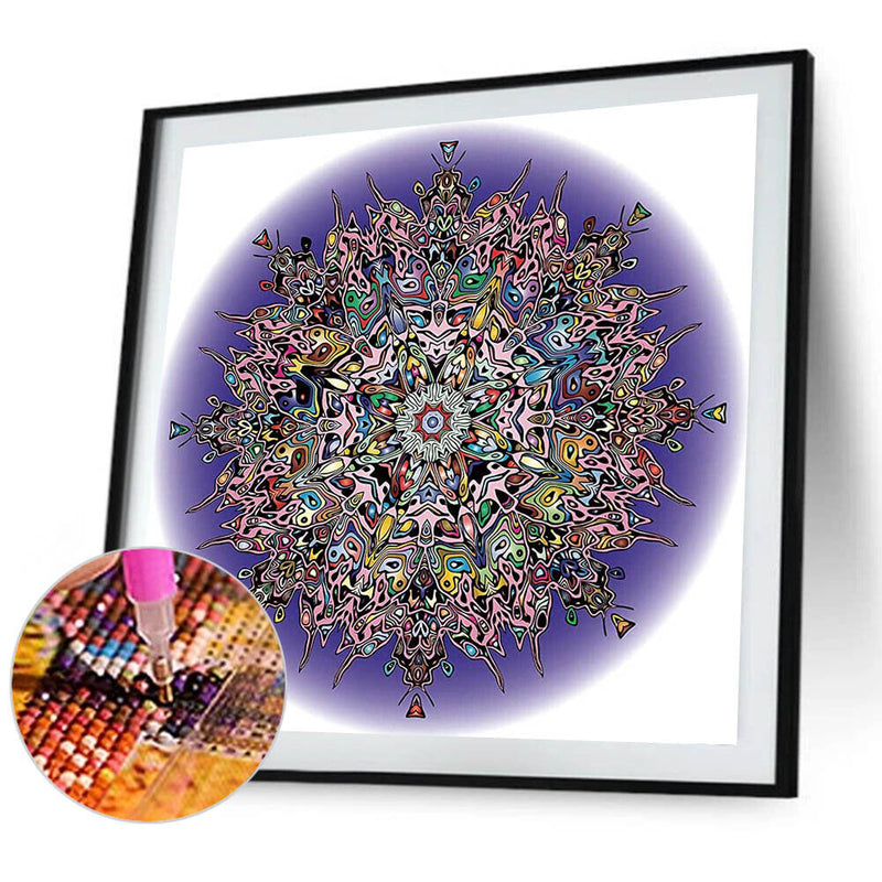 5D Rhinestone Pictures DIY Datura Full Square Drill Diamond Painting Craft Kit
