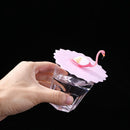 Cherry Silicone Cup Cover Cartoon  Heat-resistant Leakproof Reuse Lid (D)