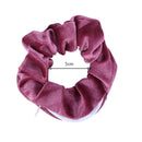 Solid Hair Rubber Bands Women Velvet Hair Rope Elastic Ponytail Holder Headwear