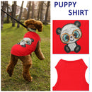 Breathable Clothing for Small Pets DIY Applique Diamond Printed Vest Clothes