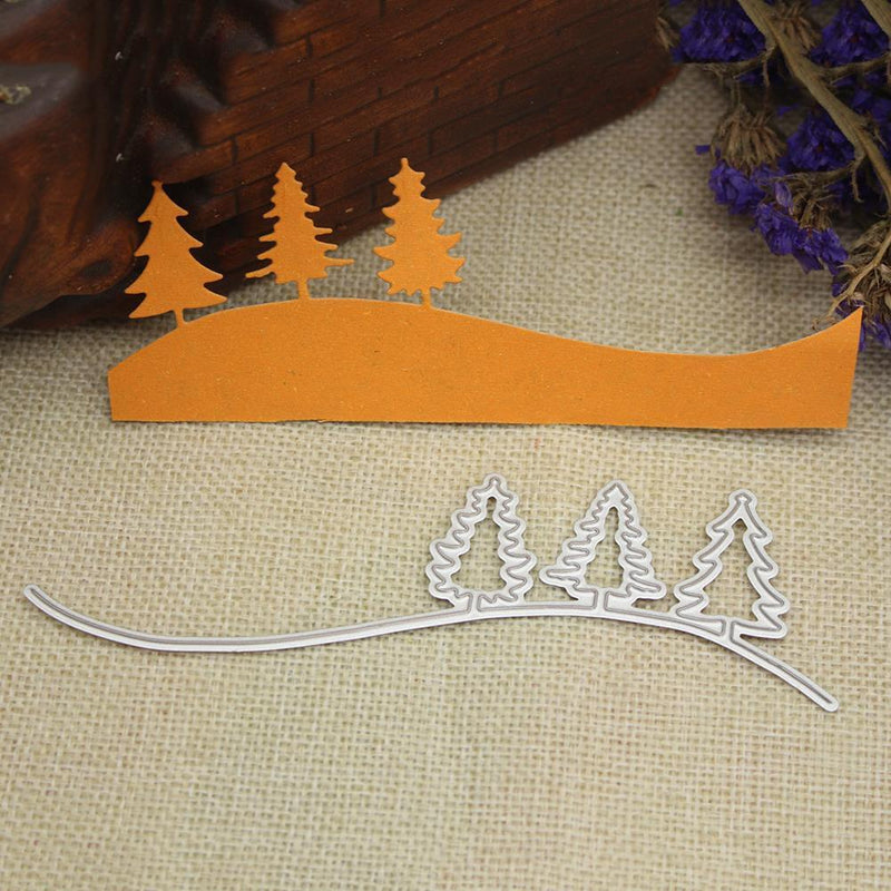 Xmas Tree DIY Metal Cutting The Embroidery Stencil Scrapbooking Stamp/