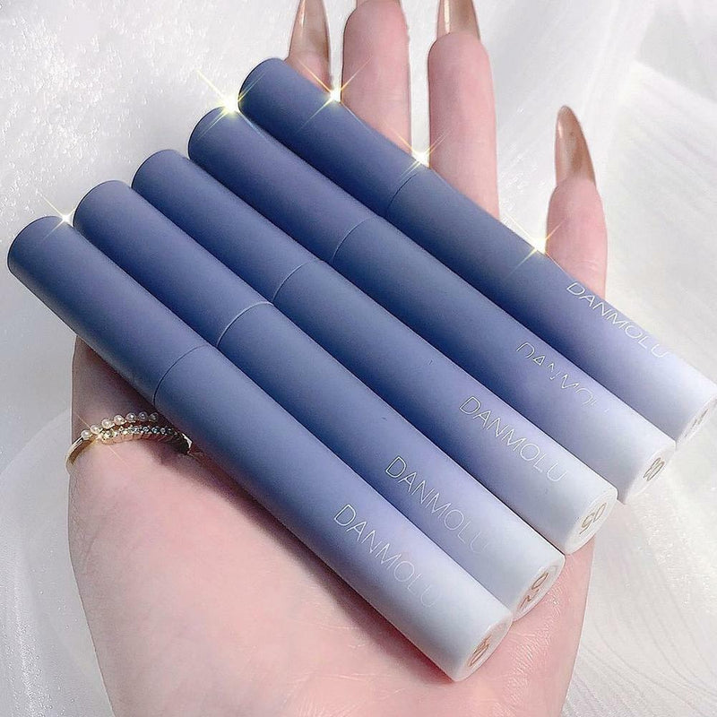 5PC Lip Gloss Set Matte Velvet Non-Fading Lipstick Lip Balm Long-Lasting X5B7