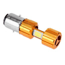 1 Pair DC 12V H6 BA20D 30W COB Motorcycle Motorbike LED Headlight Bulbs