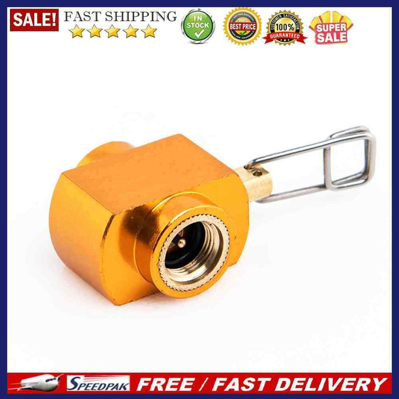 Portable Outdoor Camping Gas Refill Valve Adapter Gas Tank Converter Replac