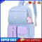 #A Lightweight Backpack Hit Color Middle School Kid Girl Book Rucksack with Pend