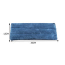Coral Velvet Fiber Spray Mop Head Floor Cleaning Cloth Replacement Mop Cloth Blue