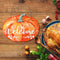 Fall Pumpkin Welcome Sign Autumn Pumpkin Hanging Wooden Signs Autumn Fall.