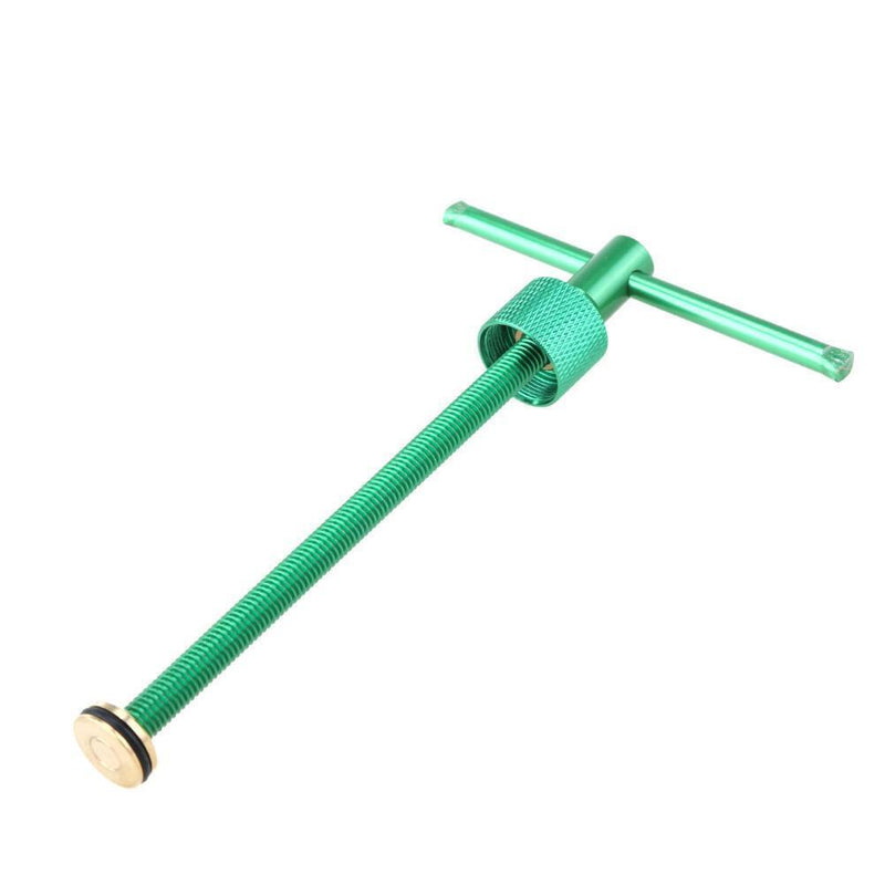 DIY Craft Pottery Clay Extruder Fondant Cake Slime Gun Modeling Tool(Green)