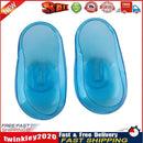 2PCS Blue Clear Silicone Ear Cover Hair Dye Shield Protect Salon Color  Newly