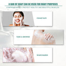 Silk Protein Soap Oil Control Face Deep Cleansing Mites Acne Remover Handmade