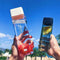 Transparent Square Tea Milk Fruit Water Cup 500ml For Sports Bottles Water Q0S8