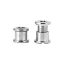 5pcs Folding Bicycle Crankset Bolt Mountain Road Bike Chainring Wheel Disc Screw