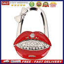 Zinc Alloy Rhinestone Folding Purse Handbag Hanger Hook Holder Bag Table Ho