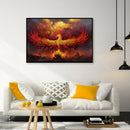 Flaming Phenix Oil Paint By Numbers Kits DIY Craft Coloring Drawing Home Decor