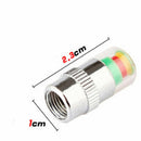 Alert Warning Visiable Air Pressure Valve Stem Caps Sensor Indicator Tire Gauge