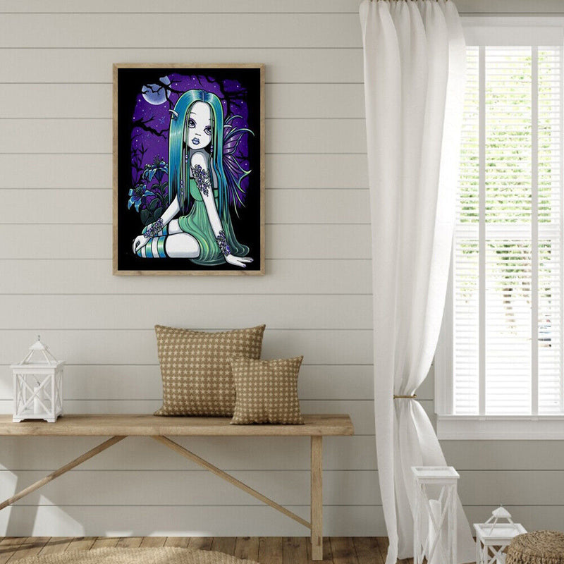 5D DIY Full Round Drill Diamond Painting Kit Grils Home Wall Art Craft Gift