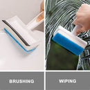 Glass Wiper Brush Washing Window Scraper for Home Bathroom Cleaning Tools Newly