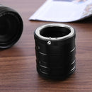 Black Macro Extension Tube for Nikon D7200 D7000 D5500 D5300 D5200 D5100 D3400