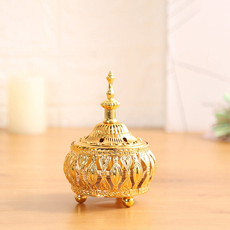 Middle Eastern Incense Burner Fashion Metal Sandalwood Censer Decoration