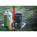 Steel Lamp Holder Bracket Table Shelf Rack Light Pole Tray Table Plate