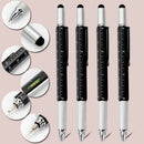 Spirit Level Ruler Gadgets Ballpoint Pen Multi-functional Pen Capacitive Pen