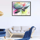 DIY Full Drill Round Diamond Painting Animal Drawing Full Drill for Artcrafts