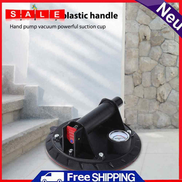 8 Inch Hand Pump Sucker with Plastic Handle Suker for Powerful Heavy-Duty Glass