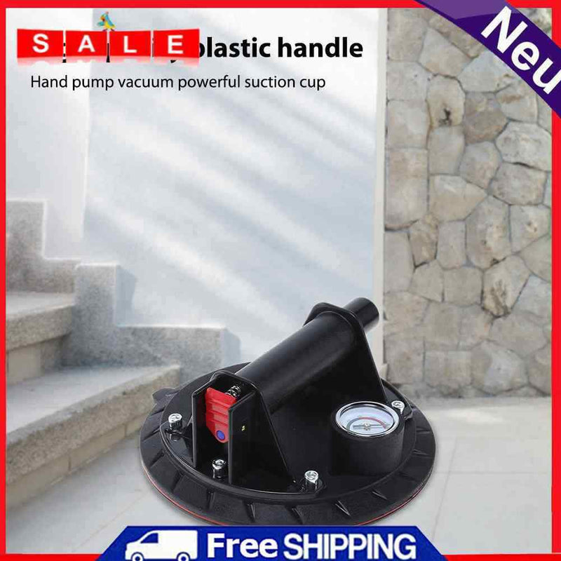 8 Inch Hand Pump Sucker with Plastic Handle Suker for Powerful Heavy-Duty Glass