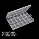 Compartment Earring Boxes Jewelry Storage Box Beads Container Storage Case