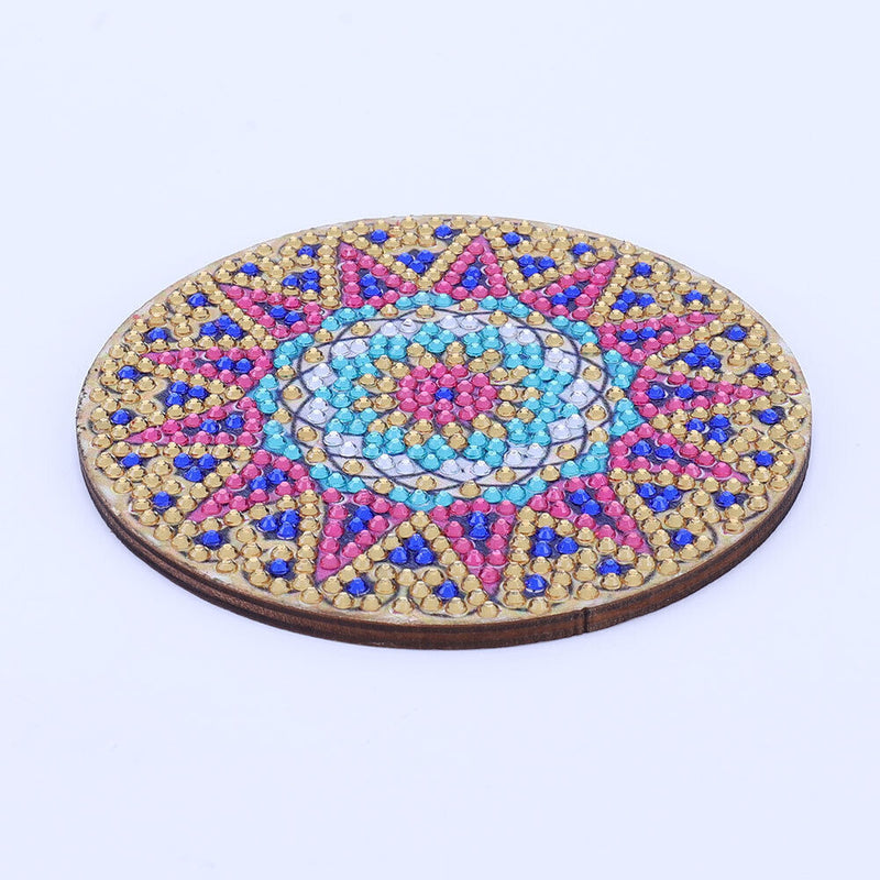 DIY Diamond Painting Mandala Round Coaster Cup Table Placemat (AA1059-5)