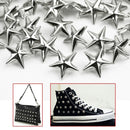 Decoration Rock Punk Studs Spikes Leather Craft Star Rivets Spots Nailhead