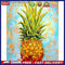 Abstract Pineapple Oil Paint By Numbers Kits DIY Handpainted on Canvas Wall Art