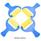 Occitop Sponge Brush for Kids, Painting, Toys, Art, Drawing, School,