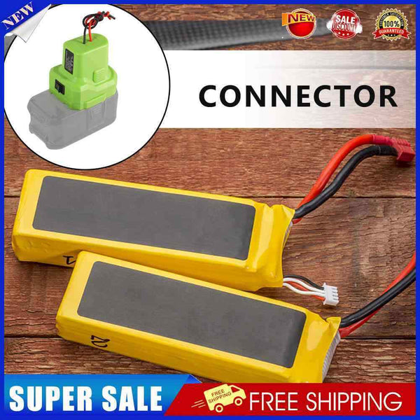 Battery Power Adapter Power Connector with Fuse Switch Wire Terminals for Ryobi