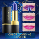 Magical Discoloration Blue-Rose Temperature Changing Lipstick Waterproof Gifts`