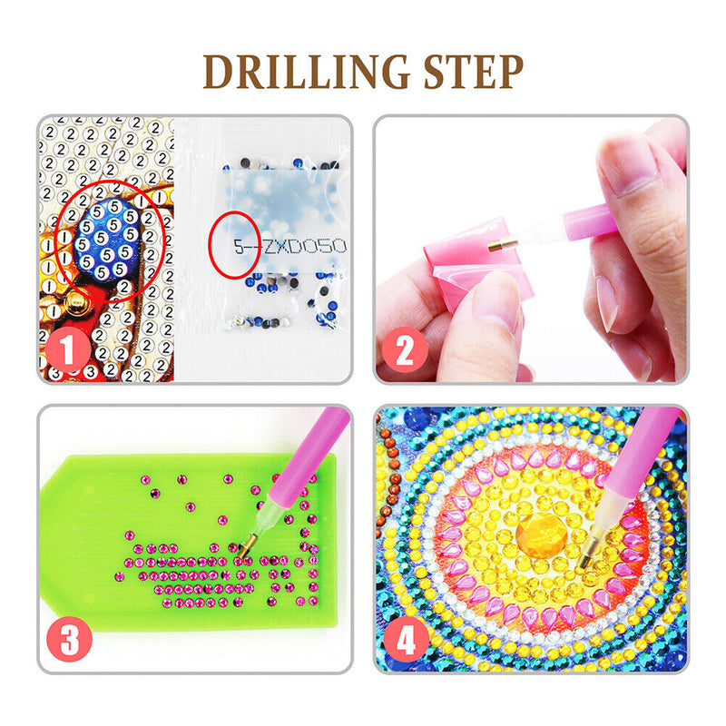 DIY Crystal Diamond Painting Valentines Day Desk Ornaments Kit (CB009)