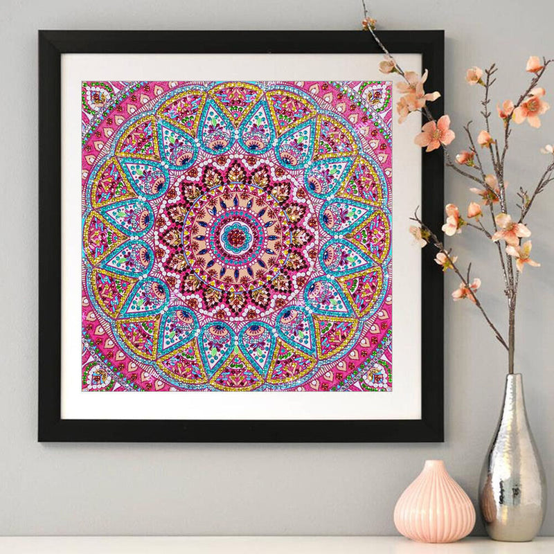 Datura Flower 5D DIY Part Drill Diamond Painting Rhinestone Picture Home Decor
