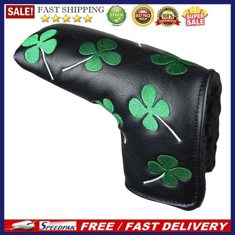 Waterproof L-Shaped PU Golf Putter Mallet Blade Protector Sleeve Golf Accessory