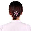 Crystal Flower shape Styling Tools Barrette Rhinestone Hairpin Hair Clips