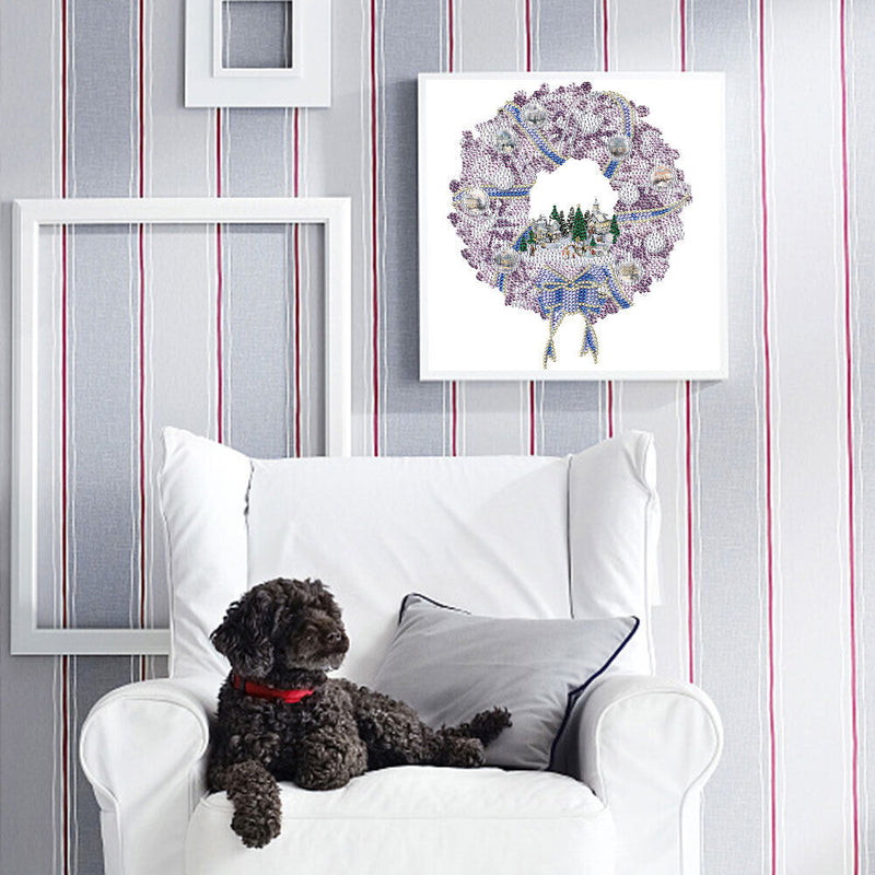 #A 5D DIY Partial Special Shaped Drill Diamond Painting Garland Kit Home Decor