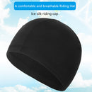 Quick Dry Helmet Cycling Cap Anti-UV Anti-Sweat Sports Hat for Bike (Black)