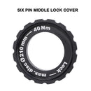 Bicycle Center Lock Cover 9/12/15mm 6 Bolt Brake Disc Rotor Ring Cycling Parts