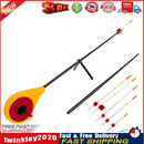 Mini Ice Fishing Rod with Pole Tip Outdoor Fishing Tackle (Yellow 70mm) Newly