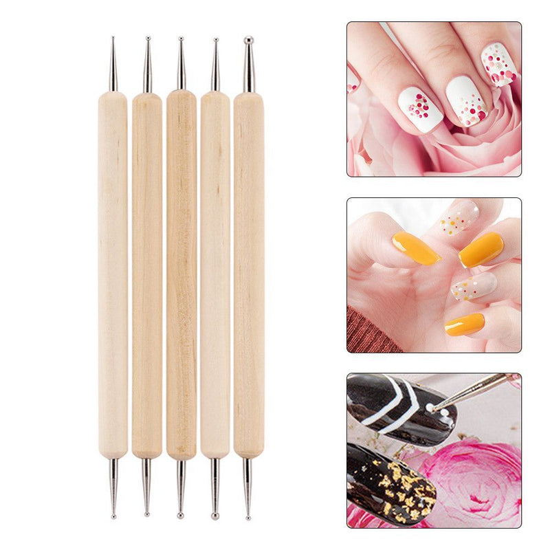 Drawing UV Painted Pen Nail Art Dotting Pen Art Nails Brushes Nail Art Pen
